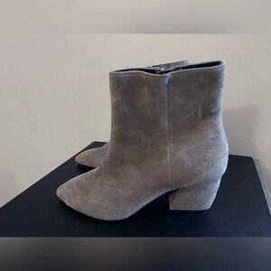 Botkier pointed toe suede booties casual heels fall